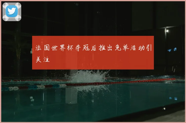 法国世界杯夺冠后推出免单活动引关注