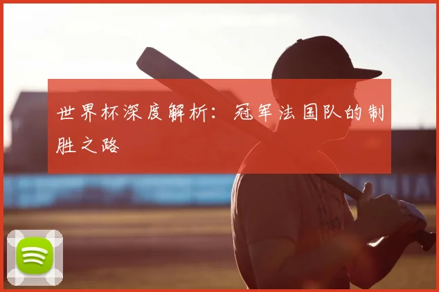 世界杯深度解析:冠军法国队的制胜之路