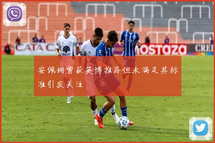 安佩姆曾获英博推荐但未满足其标准引发关注