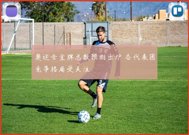 奥运会金牌总数预测出炉 各代表团竞争格局受关注